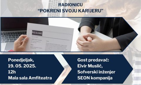 Pokreni svoju karijeru