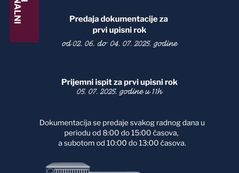 Dokumentacija_Prvi upisni rok