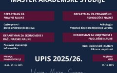 Master akademske studije