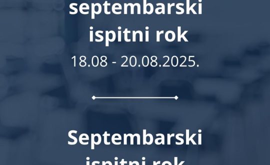 Septembarski ispitni rok