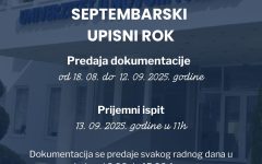 Septembarski upisni rok