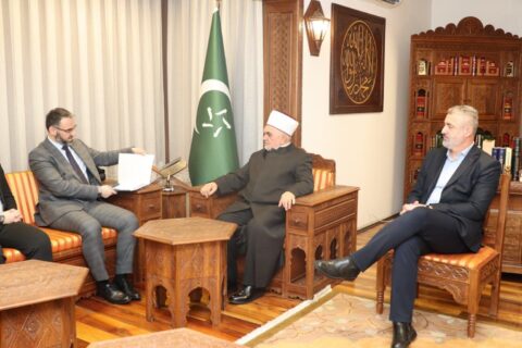 Održan sastanak predsjednika Mešihata Islamske zajednice i rukovodstva Univerziteta u Novom Pazaru