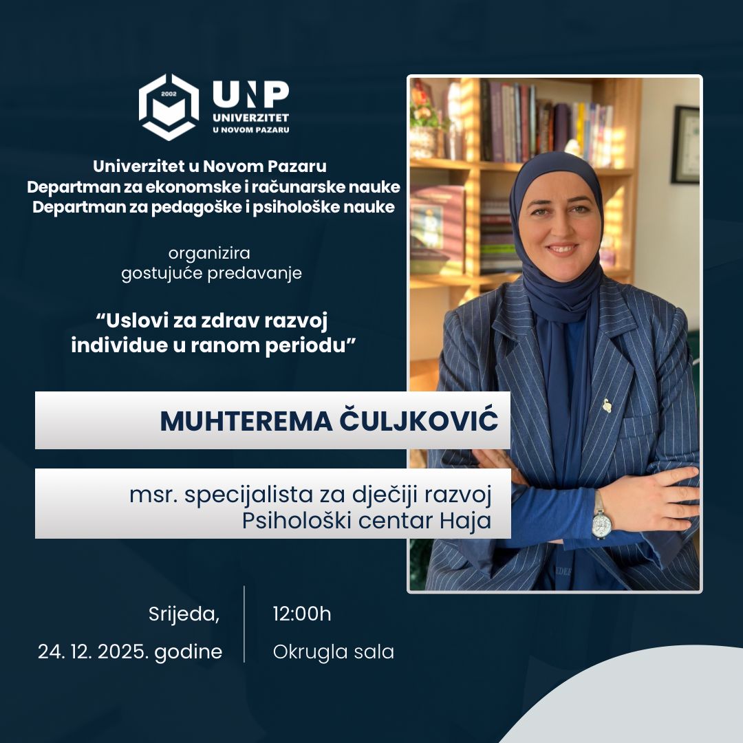 Uslovi za zdrav razvoj individue u ranom periodu