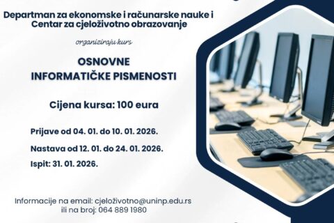Kurs osnovne informatičke pismenosti