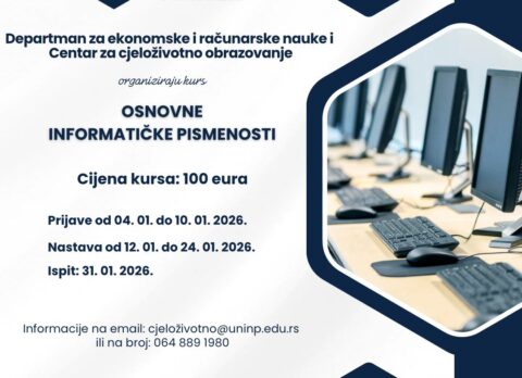 Kurs osnovne informatičke pismenosti