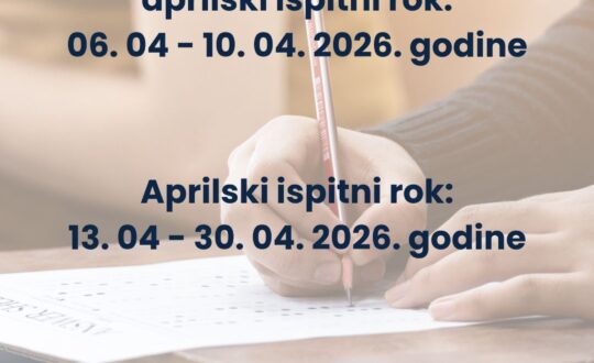 Aprilski ispitni rok