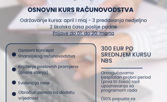 Osnovni kurs računovodstva