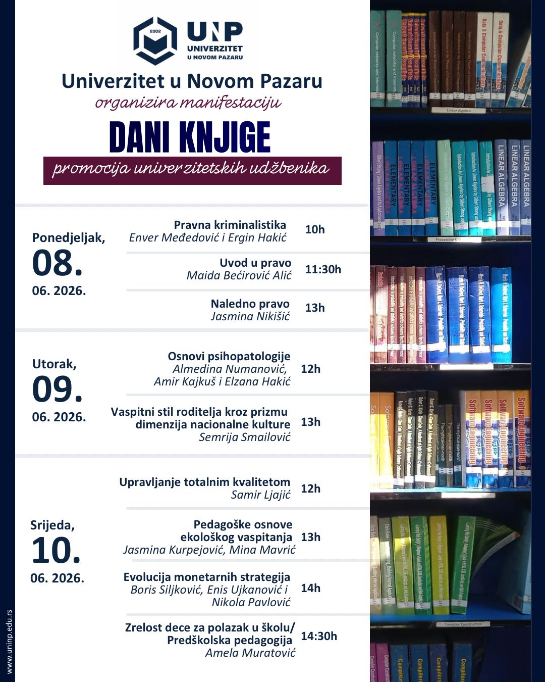 Manifestacija Dani knjige