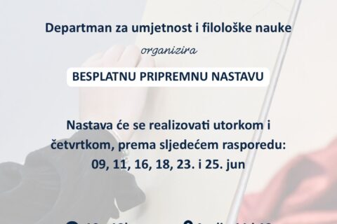 Pripremna nastava_Umjetnost i filoloske nauke
