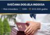Svečana dodjela indeksa 2026